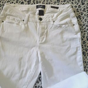 Earl jean white jeans  size 10